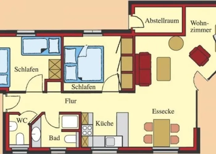 Haus Im Apfelgarten 1 Casa de Férias Fehmarn